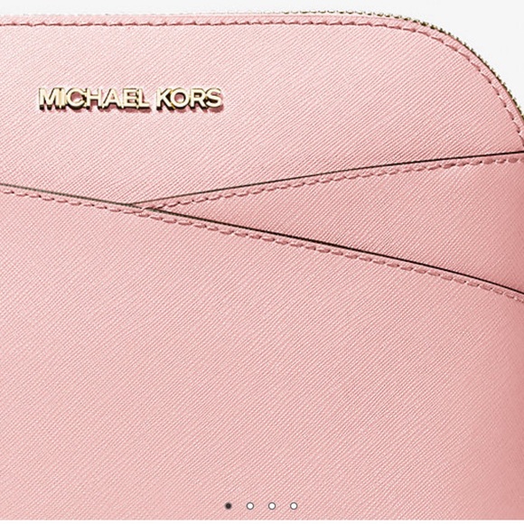 Michael Kors, jet set travel, medium dome, Crossbody bag, color powder, blush - Picture 2 of 7